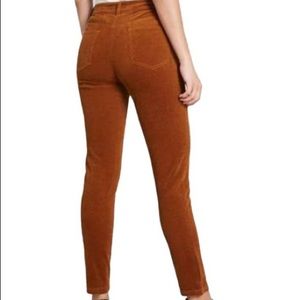 Modcloth Teaching Ease Corduroy Skinny Pants Jeans